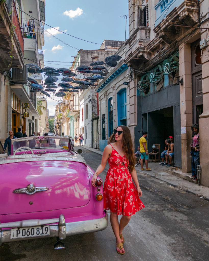 Colorful streets of Havana, Cuba